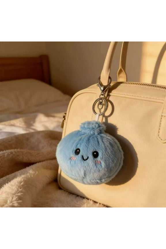 Adorable Stuffed Animal,Cute Keychain,Squishable,Soup Dumpling,Comfort Food Collection,Soft Toy Collectible Stuffed Animal,Can be Given as a Gift to Everyone.