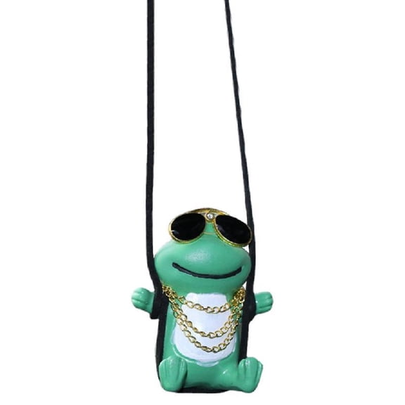 Adorable Swing Swing Car Decor Ornament Rearview Mirror Hanging Pendant