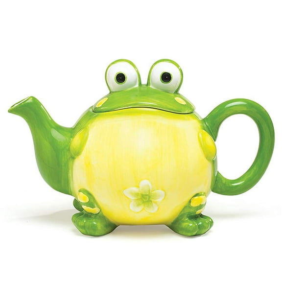 Adorable Toby the Toad/Frog Teapot For Kitchen Decor