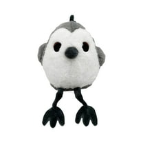 Adorable Toy Little Penguin Soft Fill Toy Doll for Kids Festival 30cm Grey Cuddly Companion