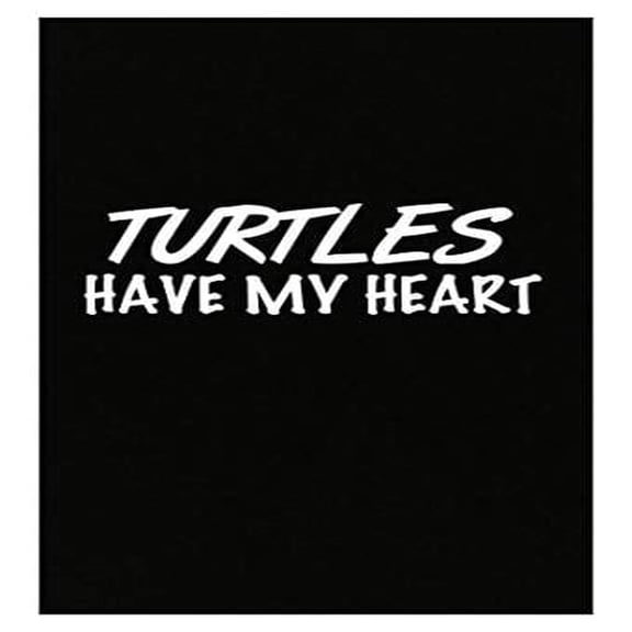Adorable Turtle Poster - Wall Decor - Turtles Have My Heart Gift