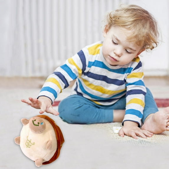 Soft Fabric Turtle Toy, Cute Squeaky Stuffed Animal, Imaginative Play Companion, Gift For Kids, Role-Playing Pet, Safe Hugging Friend, Interactive Fun