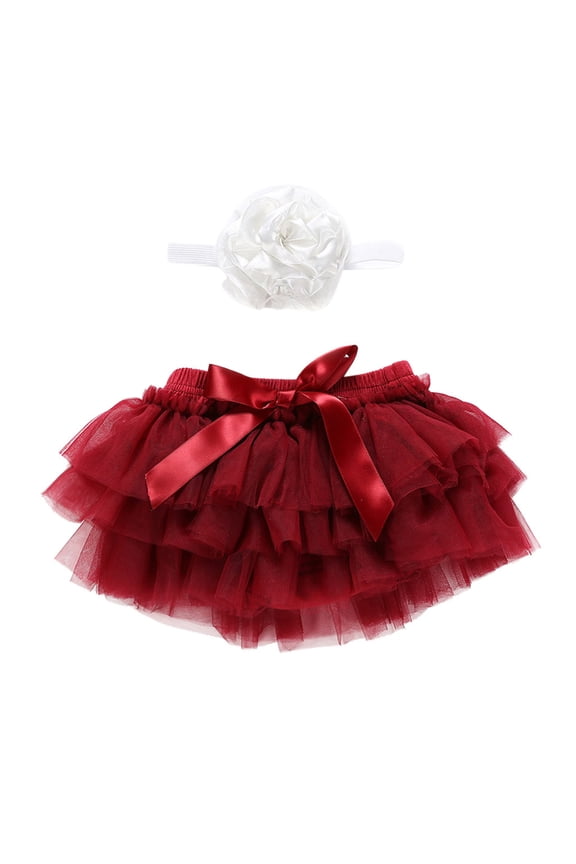 Adorable Tutu Outfit Set with Matching Headband for Baby Girls and Kids