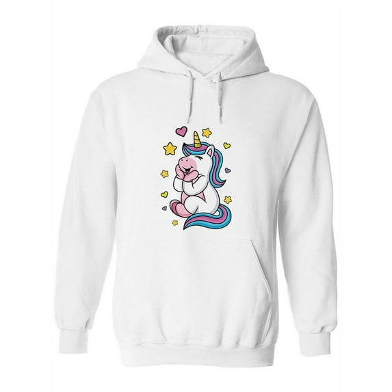 Adorable Unicorn Hoodie Women -SPIdeals Designs, Female Small