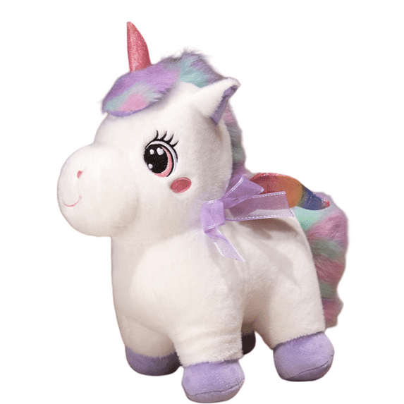 Adorable Unicorn Stuffed Animal Plush Pillow-Soft Unicorn Plush Toy Birthday Gift for Kid&Girlfriend