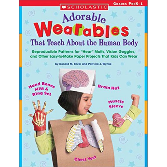 Pre-Owned Adorable Wearables Human Body: Reproducible Patterns for Hear Muffs, Vision Goggles, and Other Easy-to-Make Paper Projects That Kids Can Wear (Paperback) 0439222699 9780439222693