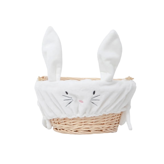 Adorable Woven Storage for Theme – Handy Snack and Fruit Tray for Outdoor Camping and Versatile Organization Polyester Craft with Wood