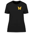 thumbnail image 1 of Adorable Yellow Butterfly Doodle T-Shirt Women -Image by Shutterstock, Female x-Large, 1 of 2