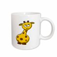 thumbnail image 1 of 3drose, Adorable Yellow Gerry Girafee with Brown Spots, 15oz Mug, 1 of 6