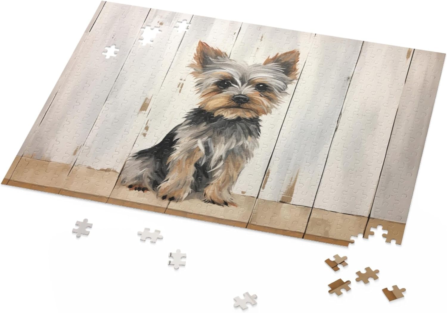 Adorable Yorkie Jigsaw Puzzles 1000 Piece for Adults Yorkshire