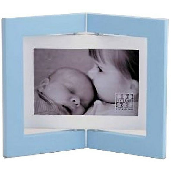 Adorable baby-blue frame by Sixtrees - 4x6