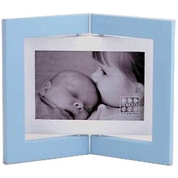 Adorable baby-blue frame by Sixtrees - 4x6