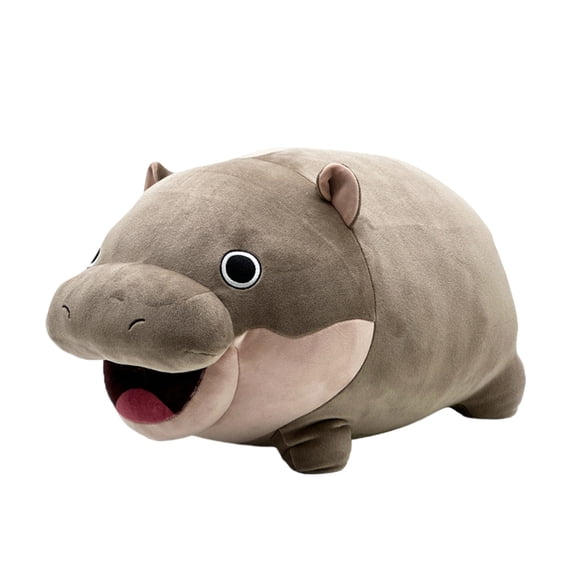Adorables Pygmy Hippoes Plushes Toy Soft Hippopotamus Stuffeds Pillow for Children and Adults Gift
