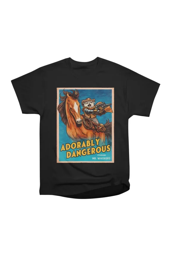 Adorably Dangerous Blue Version T-Shirt Tee Gift For Him Merch For Her Apparel For Friend
