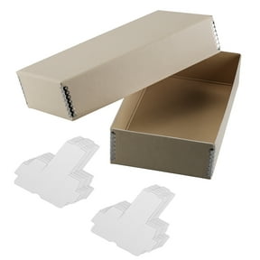 Adorama Archival 35mm Slide #400 Storage Box with Divider Boxes, Holds 400 Slides