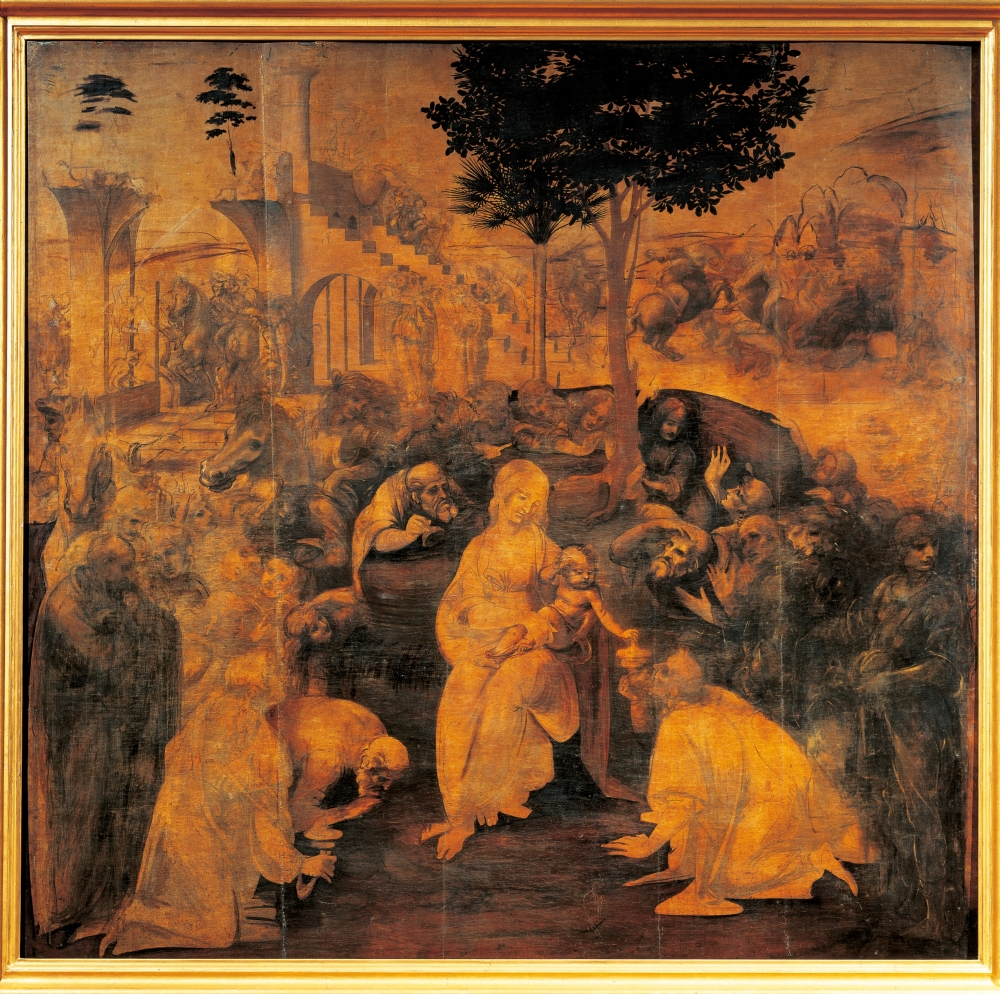 Adoration Of The Magi Canvas Art - (24 x 18)