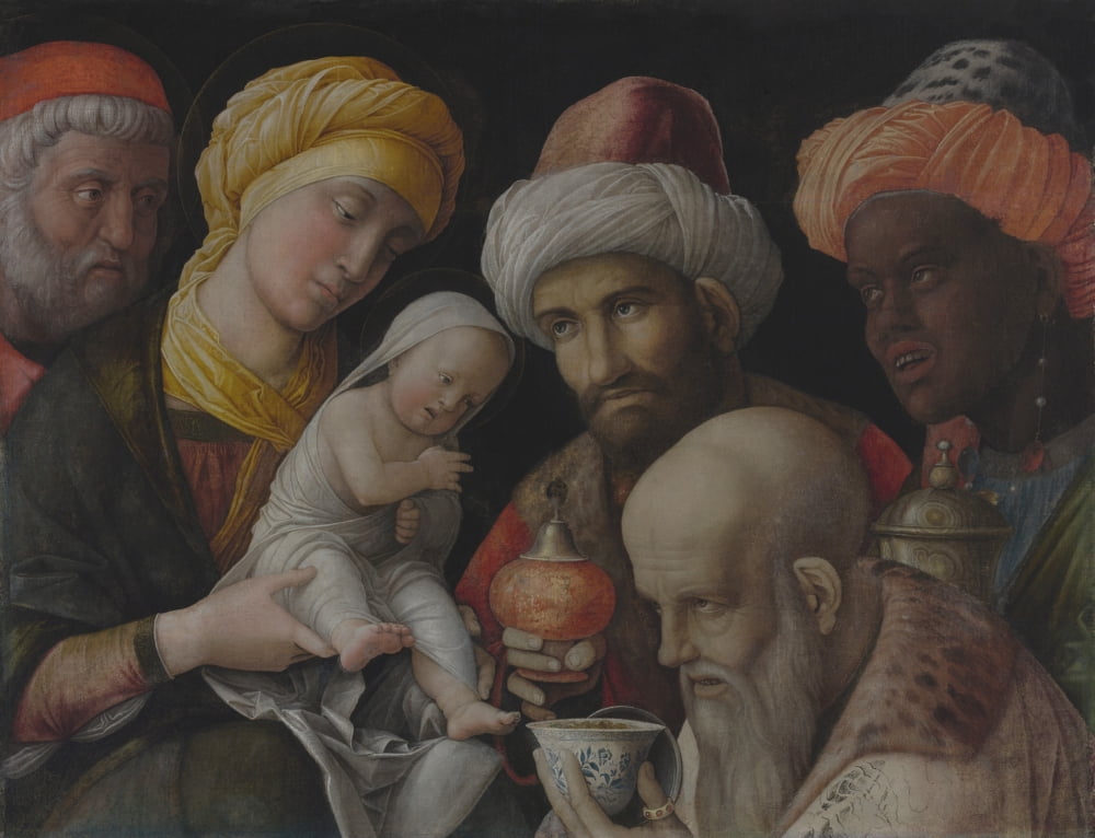 Adoration Of The Magi Canvas Art - (36 x 24)
