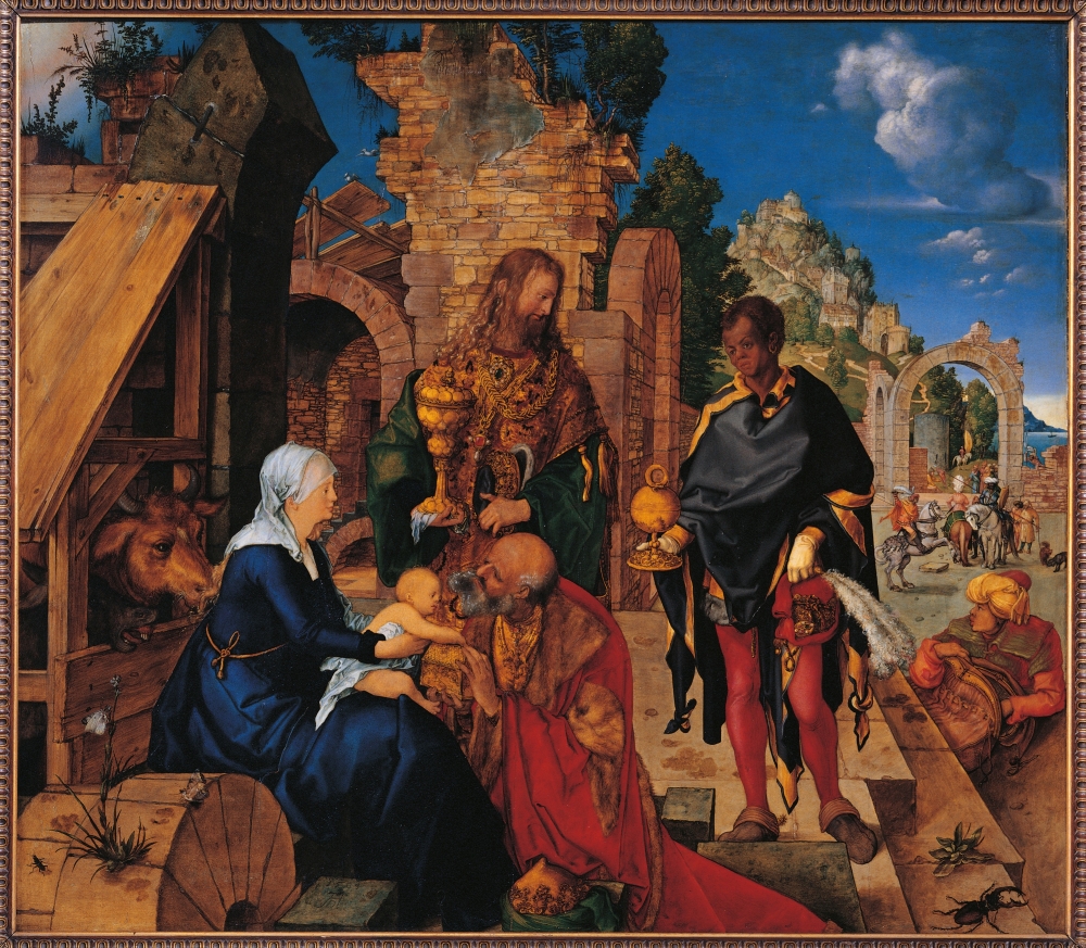 Adoration Of The Magi Canvas Art - (36 x 24)