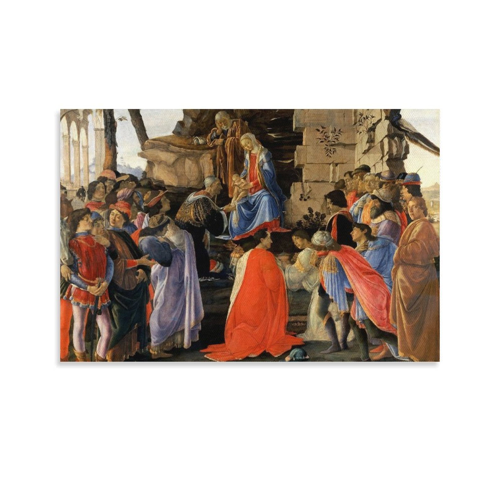 Adoration Of The Magi Canvas Art Poster And Wall Art Picture Print ...