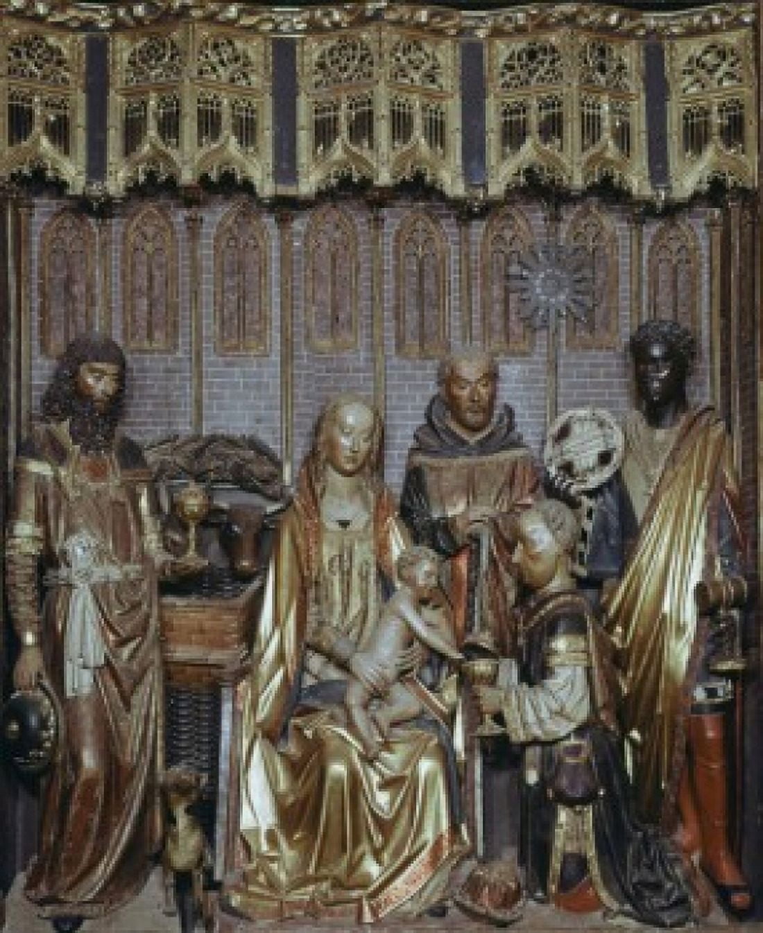 Adoration Of The Magi Gil de Siloe (15th C Spanish) Wood Canvas Art - (18 x 24)