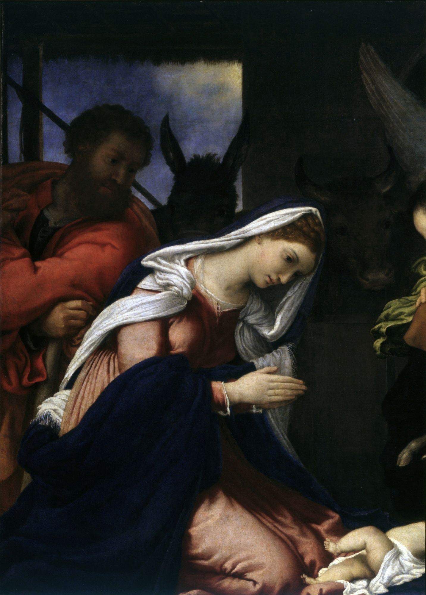 Adoration Of The Sheperds Canvas Art - (18 x 24)