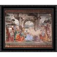 thumbnail image 1 of Adoration of the Magi 23x20 Black Ornate Wood Framed Canvas Art by Ghirlandaio, Domenico, 1 of 2