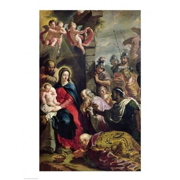 Adoration of the Magi Poster Print by Philippe De Champaigne (24 x 36)