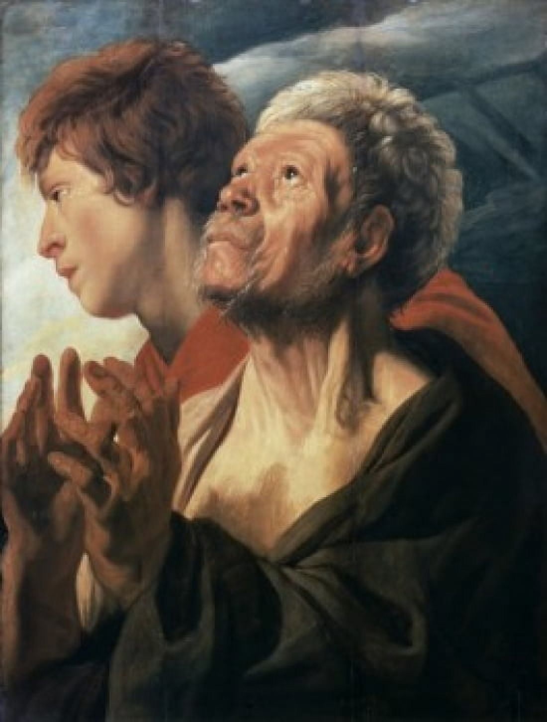 Adoration of the Shepherds - Detail Jacob Jordaens (1593-1678Belgian) Canvas Art - Jacob Jordaens (18 x 24)