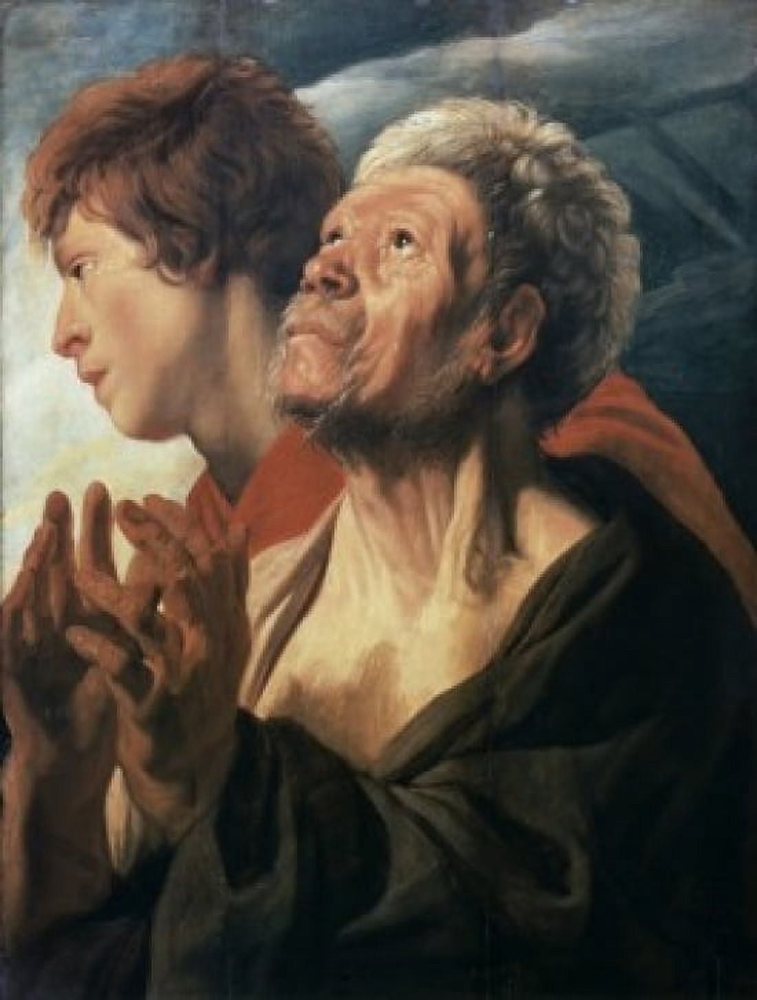 Adoration of the Shepherds - Detail Jacob Jordaens (1593-1678Belgian) Canvas Art - Jacob Jordaens (24 x 36)