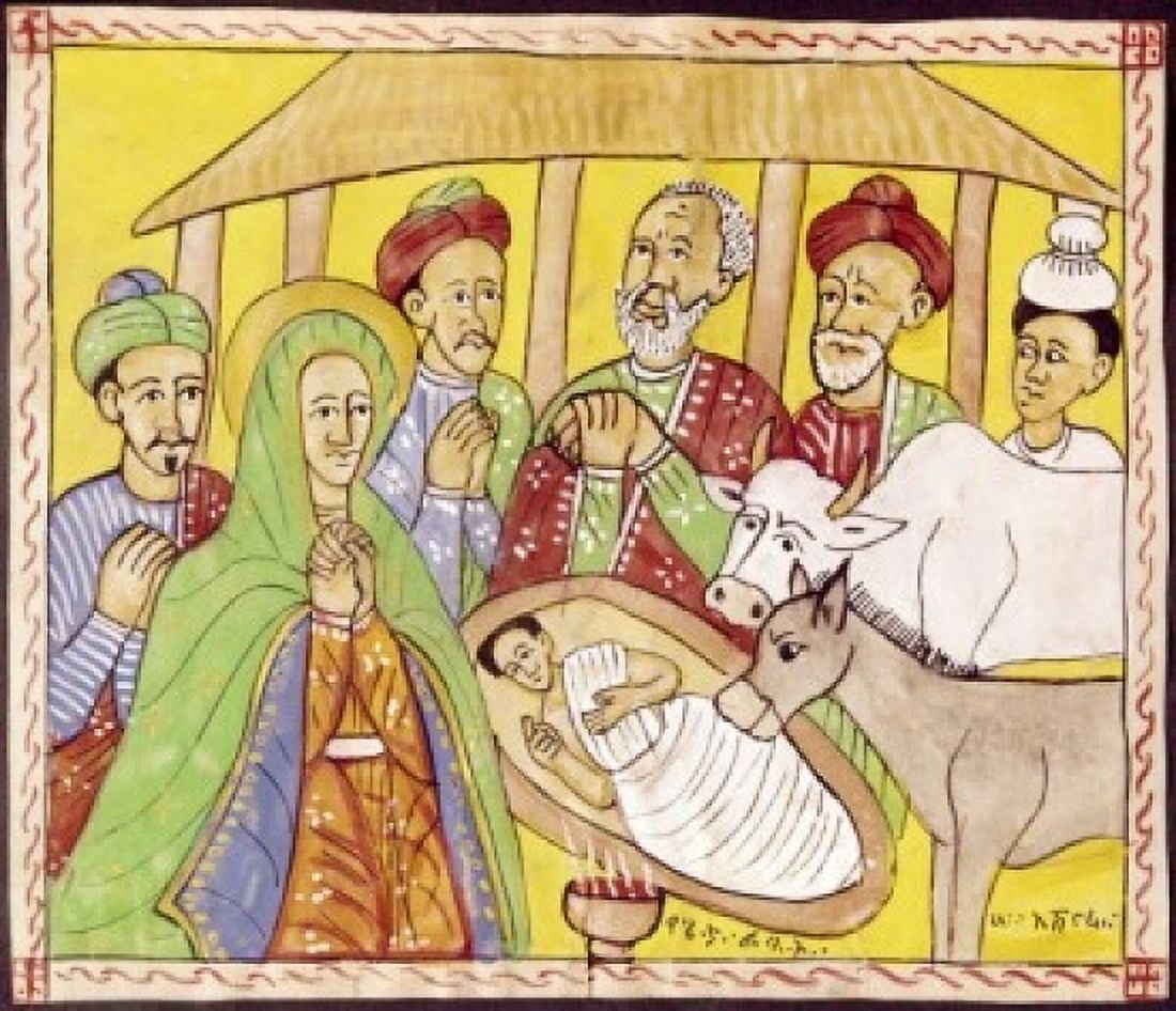 Adoration of the Shepherds by unknown painter Artist Unknown Canvas Art -  (24 x 36)
