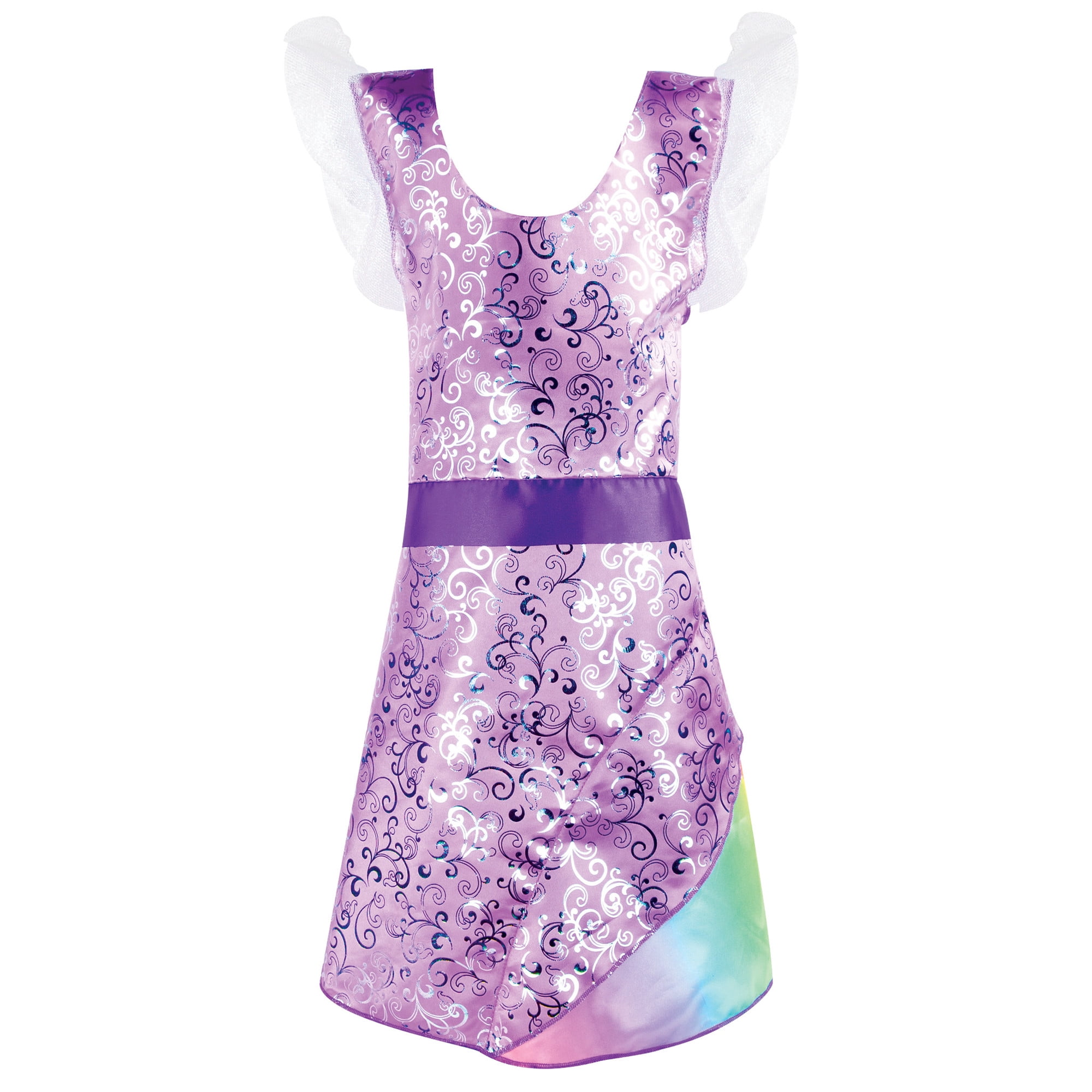 Adorbs Purple Unicorn Dress, Pretend Play Dress up Costume