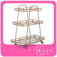 thumbnail image 1 of Adore Decor Addison Bar Cart Antique Gold, 1 of 9
