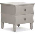 thumbnail image 1 of Adore Decor Arlan Side Table with Two Drawers Gray, 1 of 10