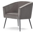 thumbnail image 1 of Adore Decor Rani Modern Velvet Accent Chair in Gray, 1 of 12