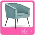 thumbnail image 1 of Adore Decor Rani Modern Velvet Accent Chair in Teal Blue, 1 of 12