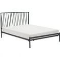 thumbnail image 1 of Adore Decor Stella Metal King Bed - Black, 1 of 12