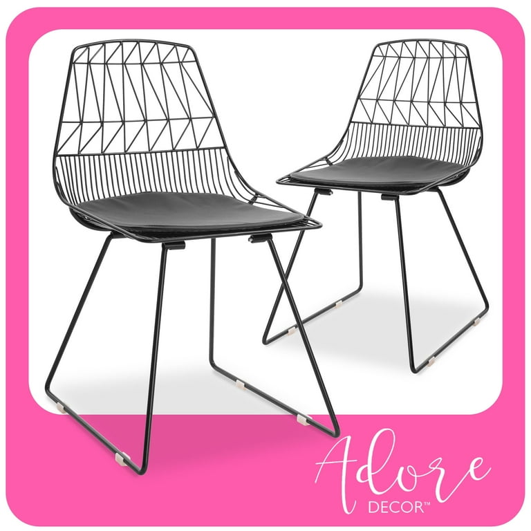 Noir dining online chairs