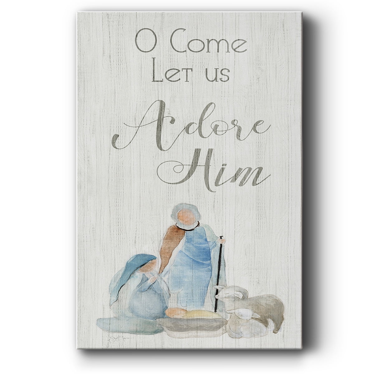 Adore Him- Gallery Wrapped Canvas