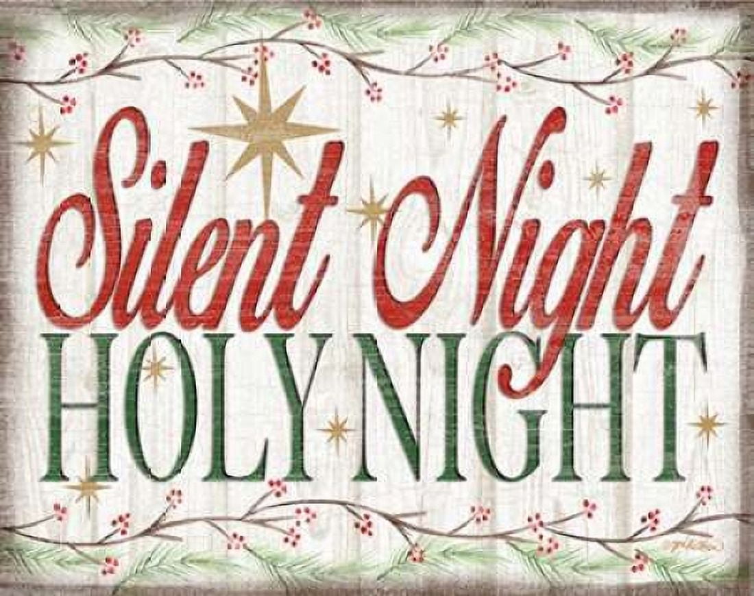 Adore Him Holy Night II Canvas Art - Jen Killeen (22 x 28)