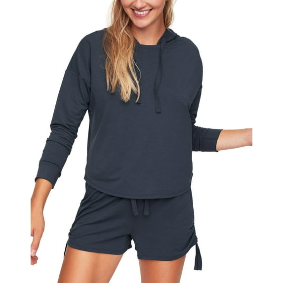 Adore Me Abbey Hoodie & Short Set Women's Plus and Regular Sizes
