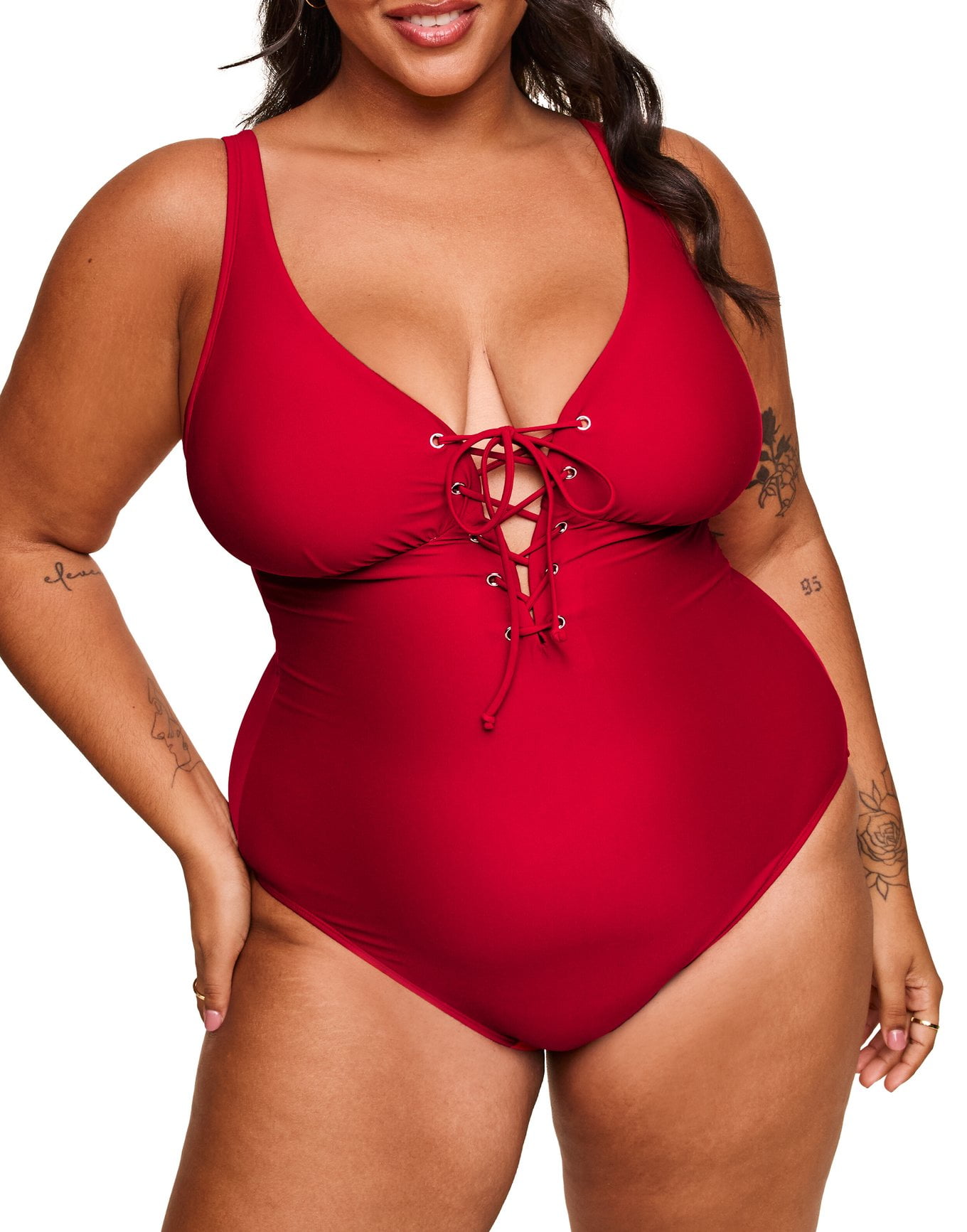 Adore Me Evangeline Women's One Piece Swimsuit Plus and Regular