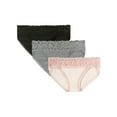 thumbnail image 1 of Adore Me Joanie Cotton Pack Bikini Women's Panties Plus and Regular Sizes, 1 of 2
