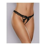Adore Panty - Peach-Y - One Size - Black