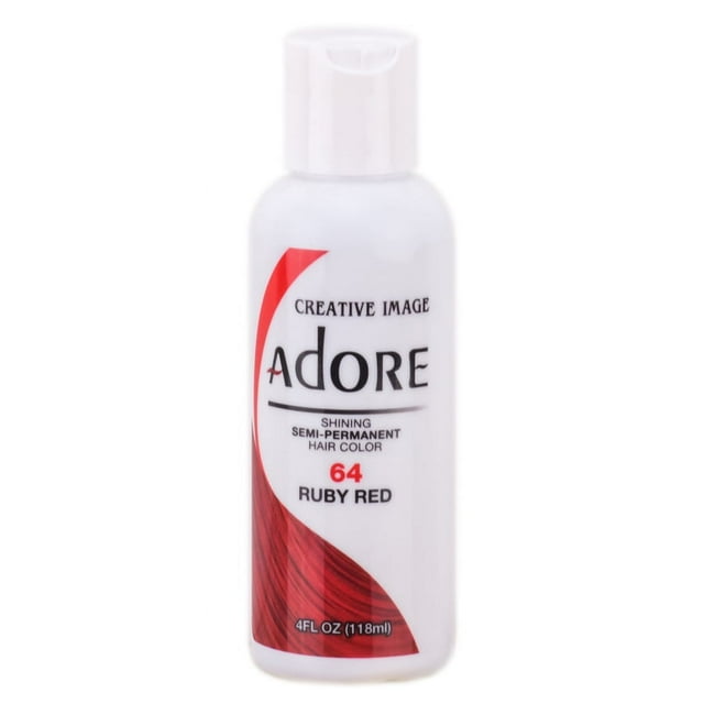 Adore Semi Permanent Hair Color 64 Ruby Red 4 oz
