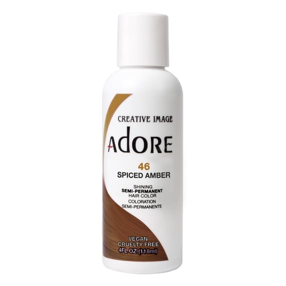 Adore Semi-Permanent Haircolor #046 Spiced Amber 4oz (Pack of 3)