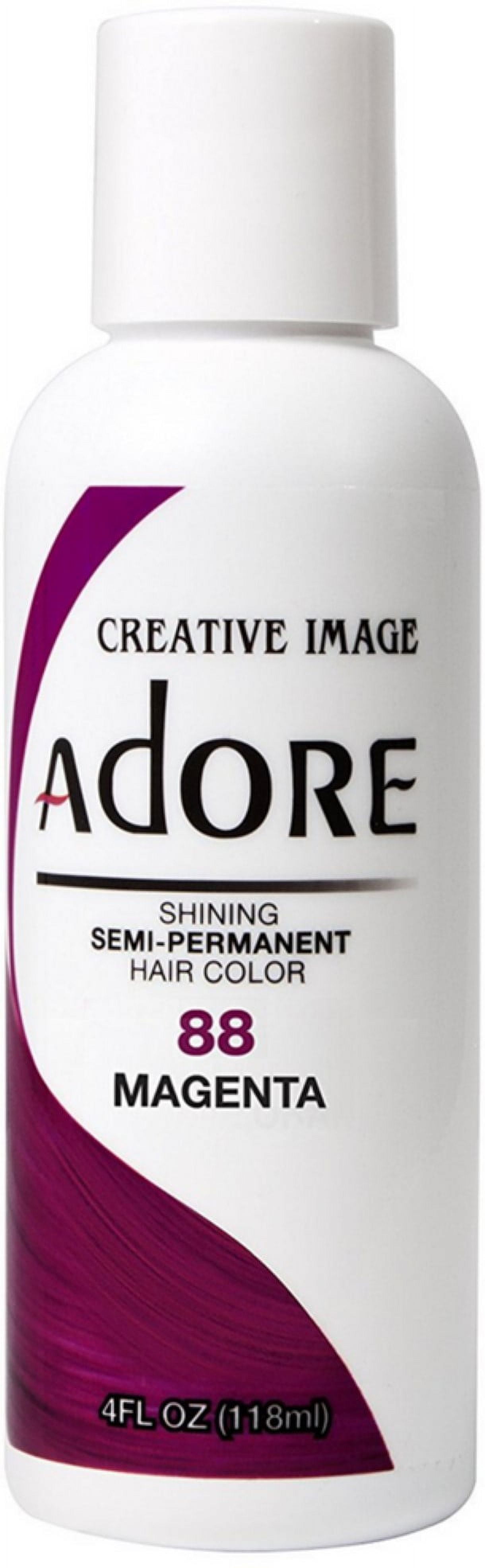 Creative Images Adore Semi-Permanent Haircolor, [088] Magenta 4 oz