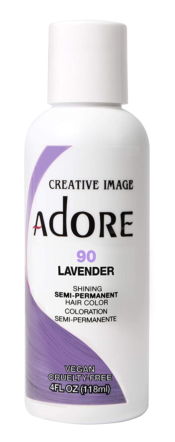 Adore Semi-Permanent Haircolor #090 Lavender 4 Ounce (118ml)