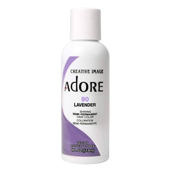 Adore Semi-Permanent Haircolor #090 Lavender 4 Ounce (118ml)