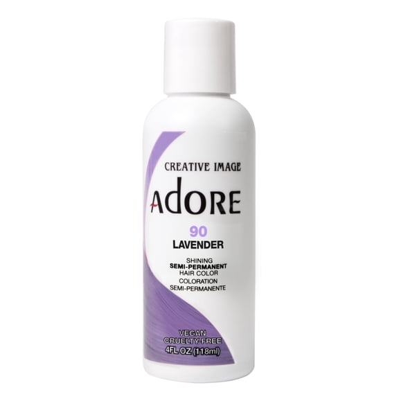 Adore Semi-Permanent Haircolor #090 Lavender 4oz (Pack of 3)
