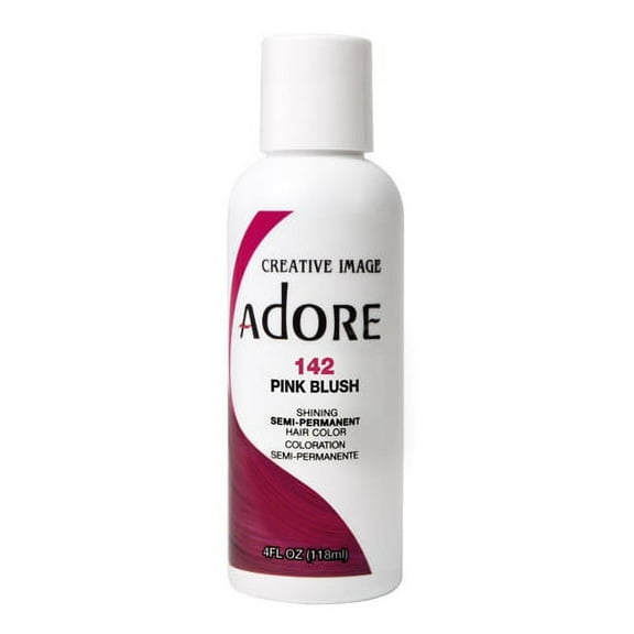 Adore Semi-Permanent Haircolor #142 Pink Blush, 4 Oz, 3 Pack
